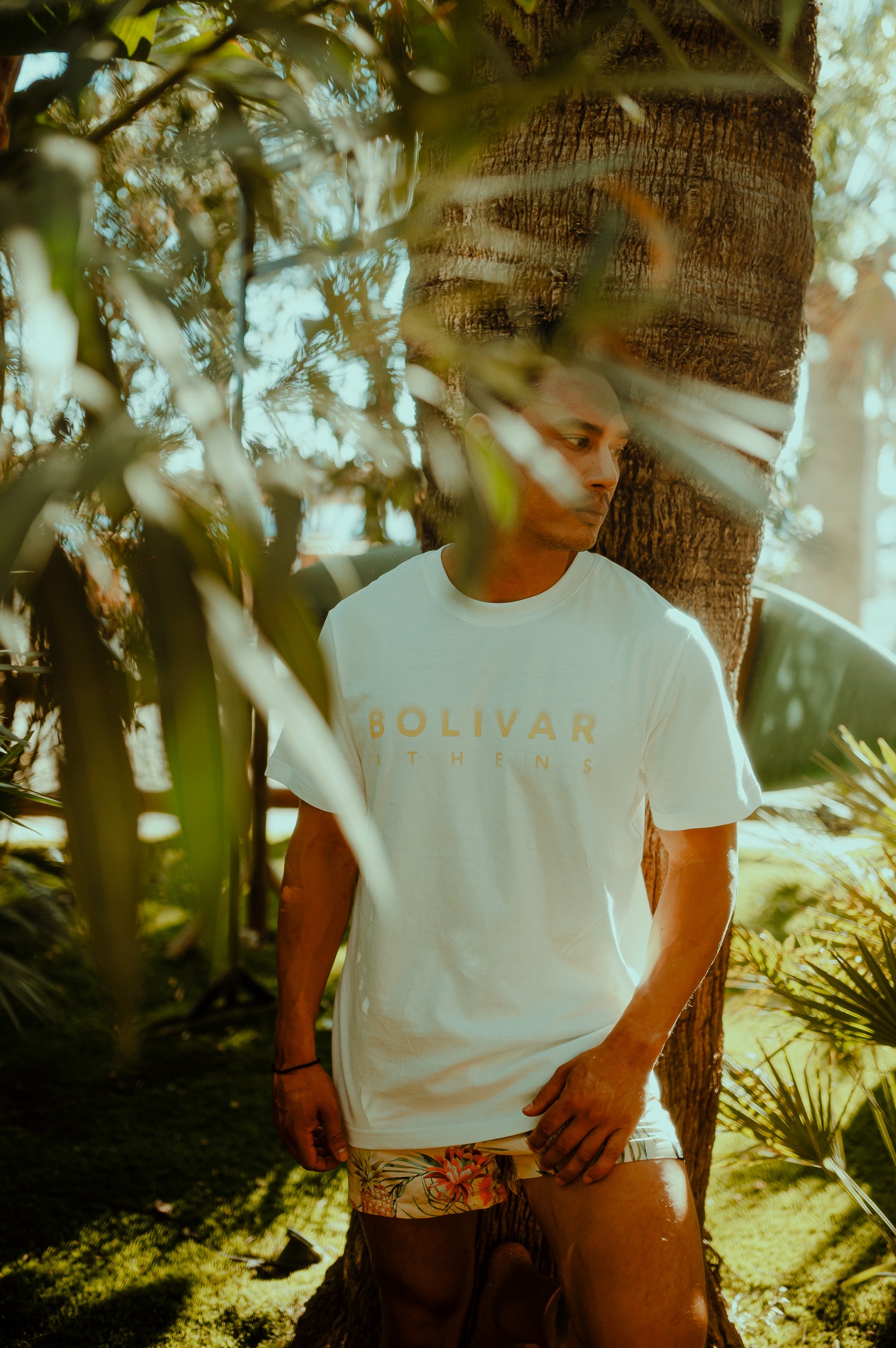 Neon Spay Logo On Off White Top