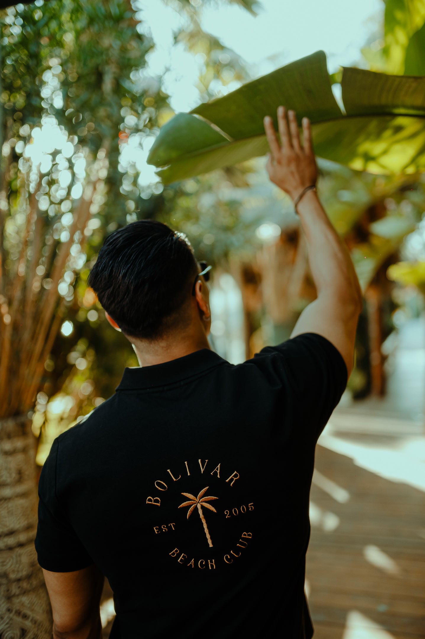 Bolivar Club Polo Top (Black)