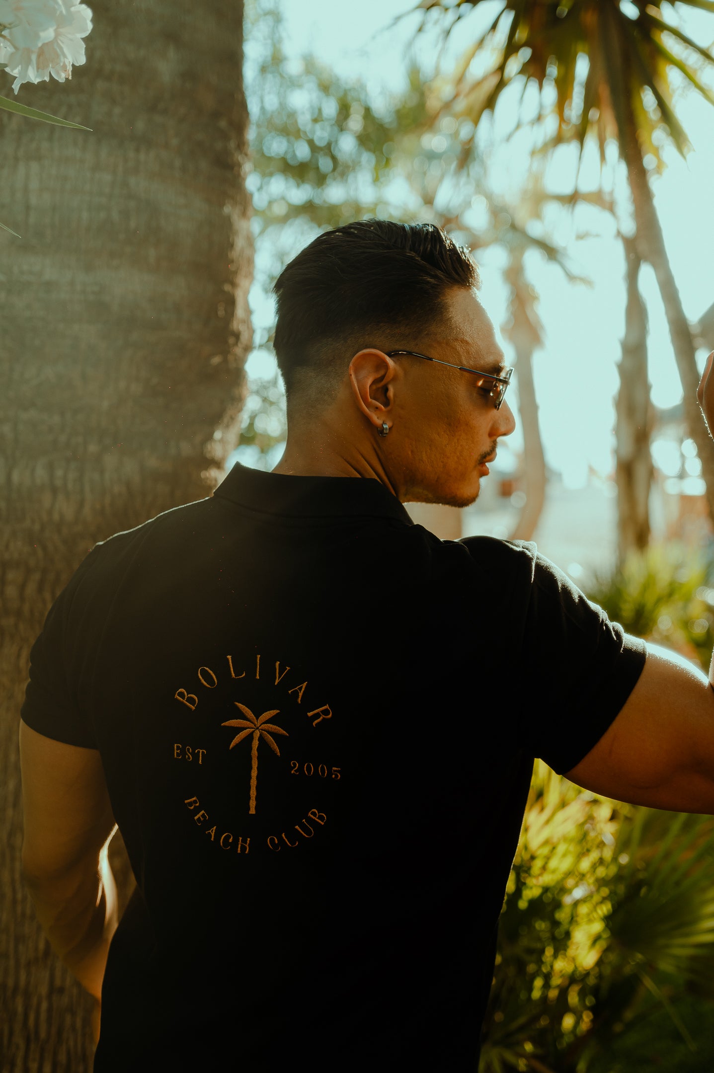 Bolivar Club Polo Top (Black)