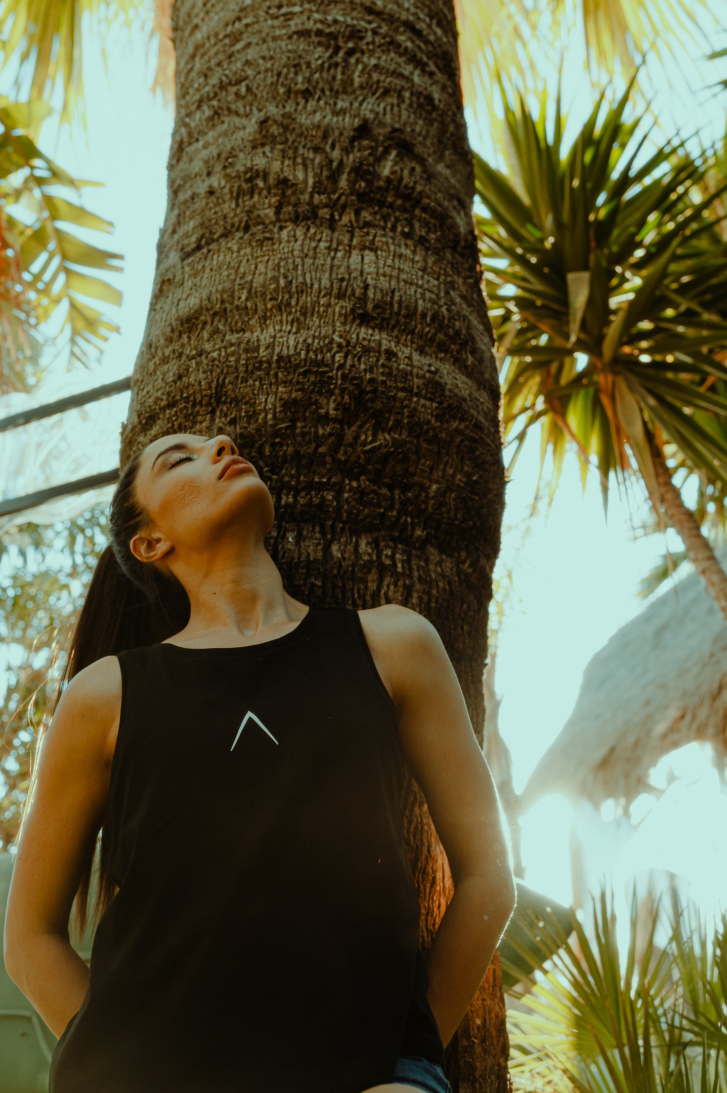 Bolivar Roof Logo On Black Tank Top