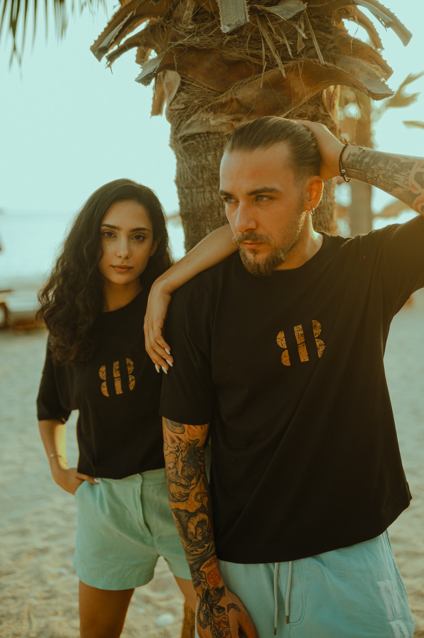 Rusty B Logo On Black Top