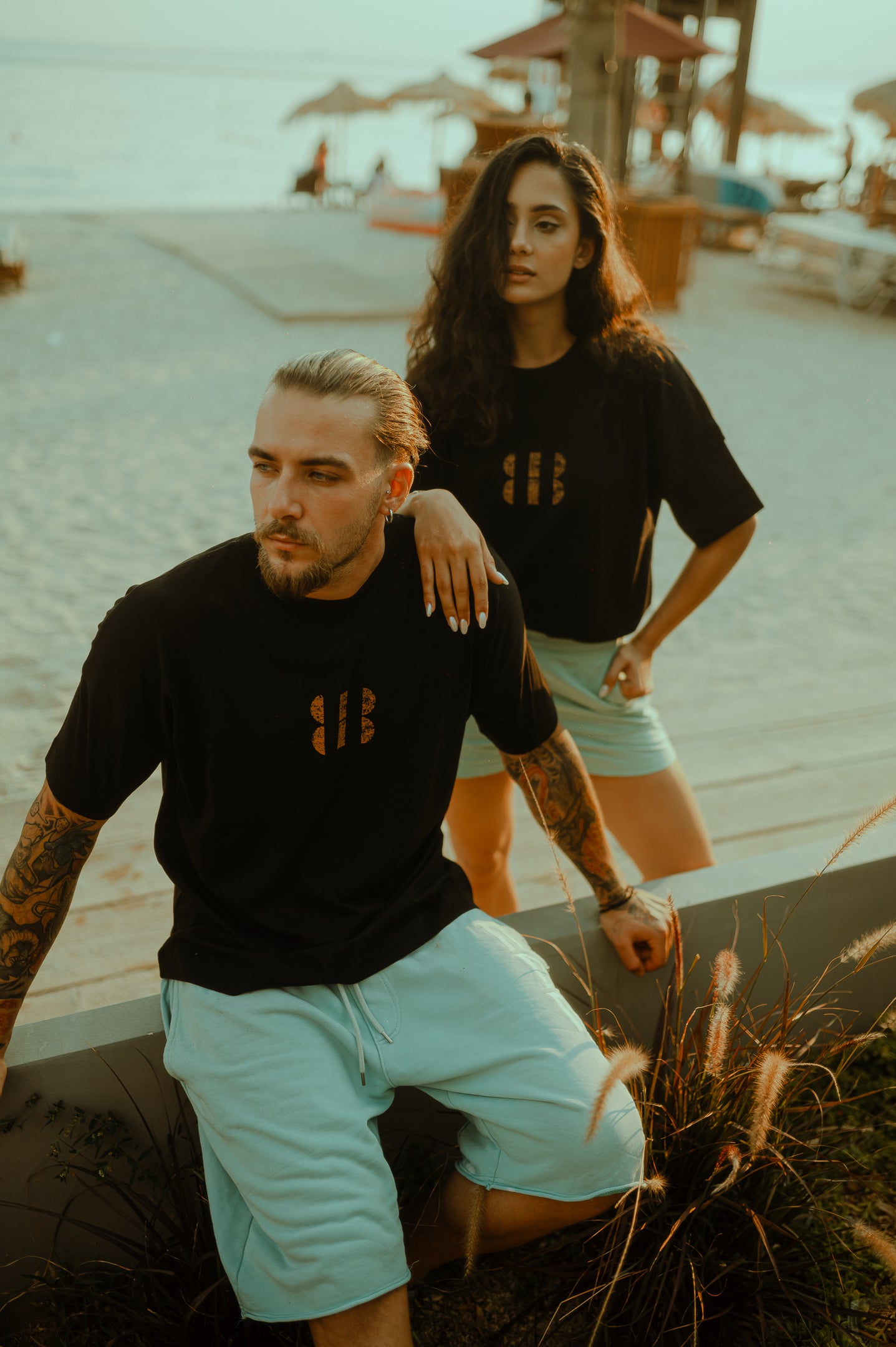Rusty B Logo On Black Top