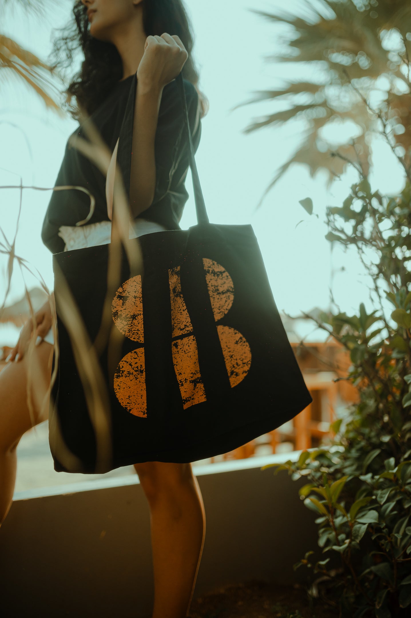 Shopping Bag In Black